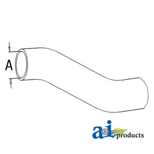 UCA21204L   Lower Hose---Replaces 252305A1